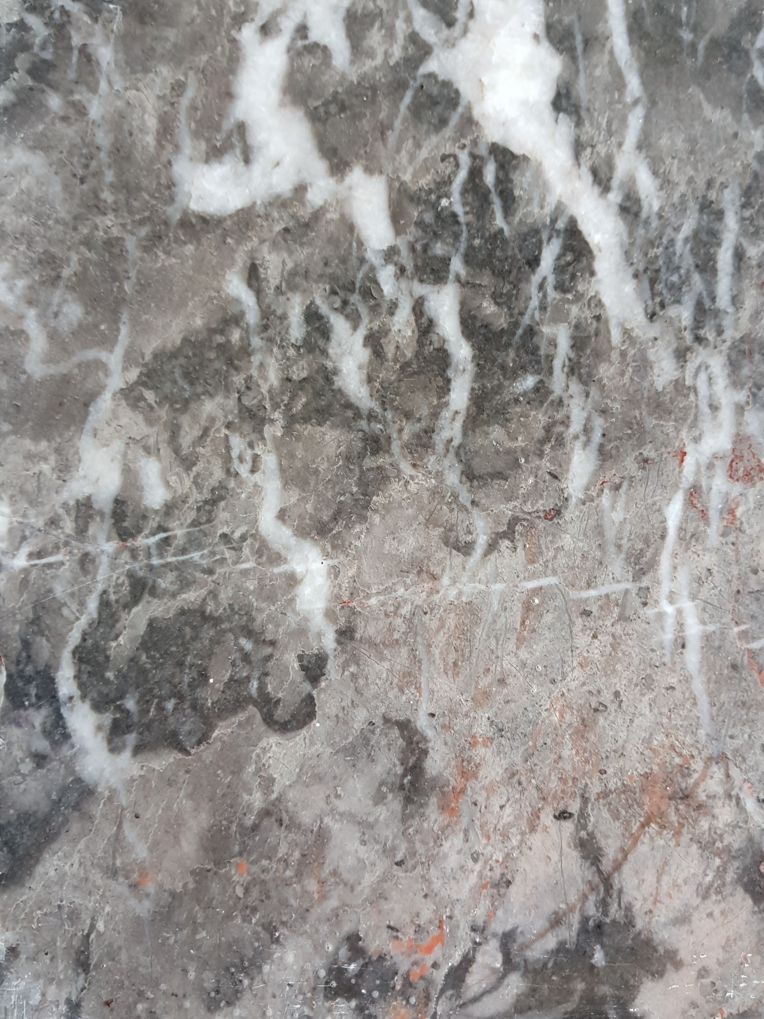 Pompadour marble fireplace 1860