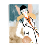 Gucci white coat édition limitée