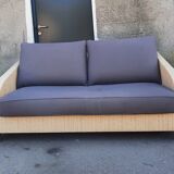 Yamakado hiroyuki sofa in woven wicker