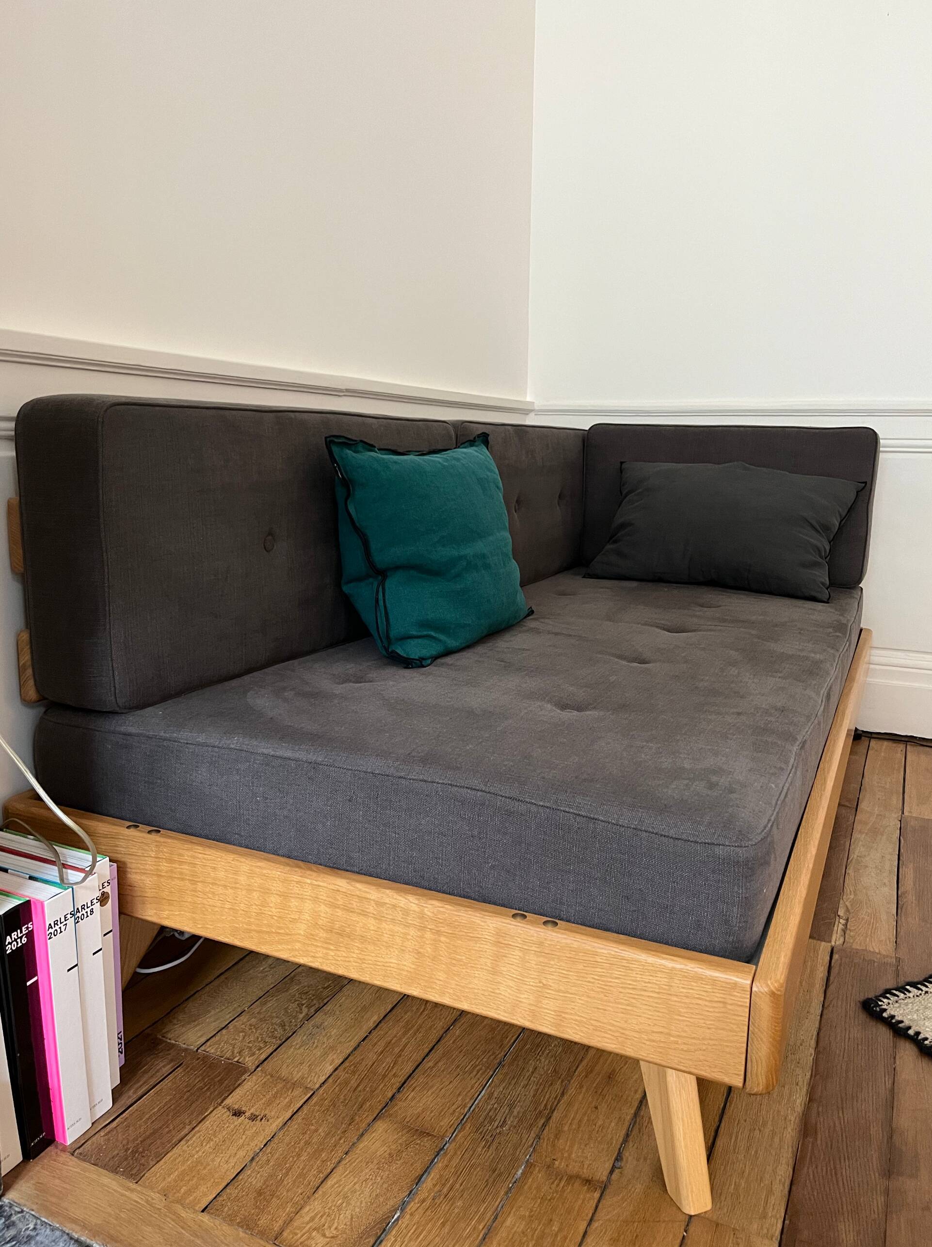 canapé scandinave méridienne