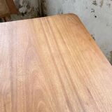 Walnut farmhouse table + extensions