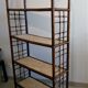 Vintage rattan bamboo tier