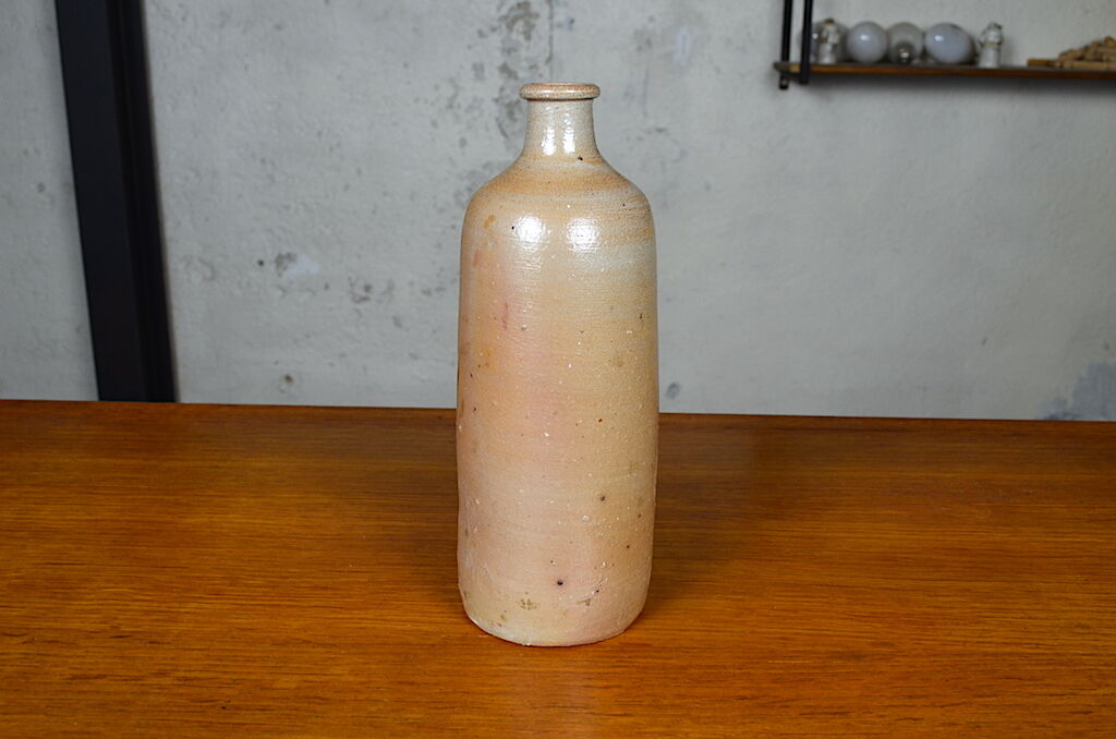 Scent bottle vase vintage deco sandstone