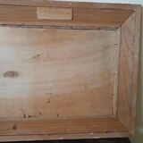 Landscape oil on panel Giuseppe Cavallini (Livorno 1916-2000) Villa Fabbricotti