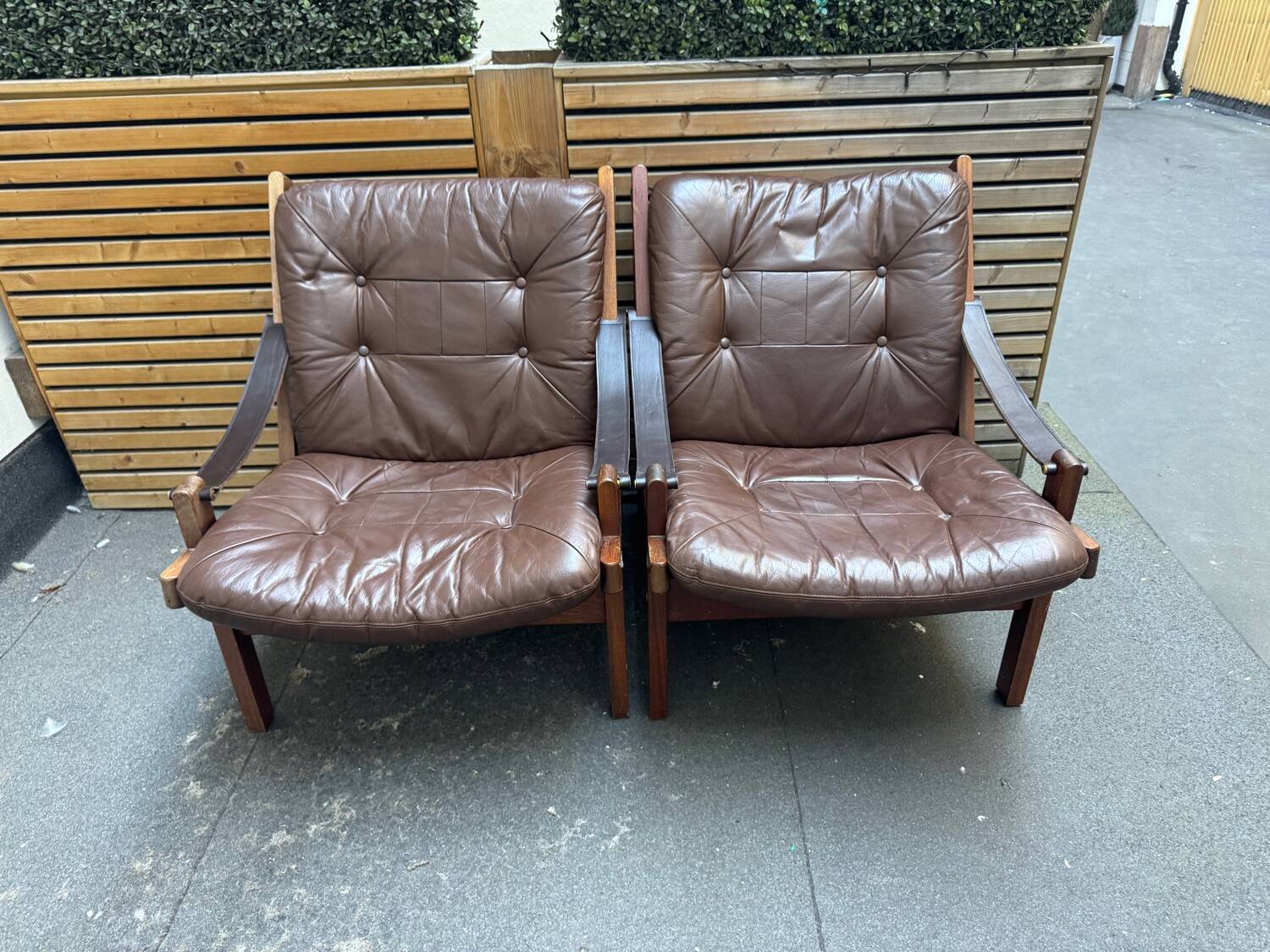 Chaise vintage Torbjørn Afdal "Hunter" pour Bruksbo, 1960