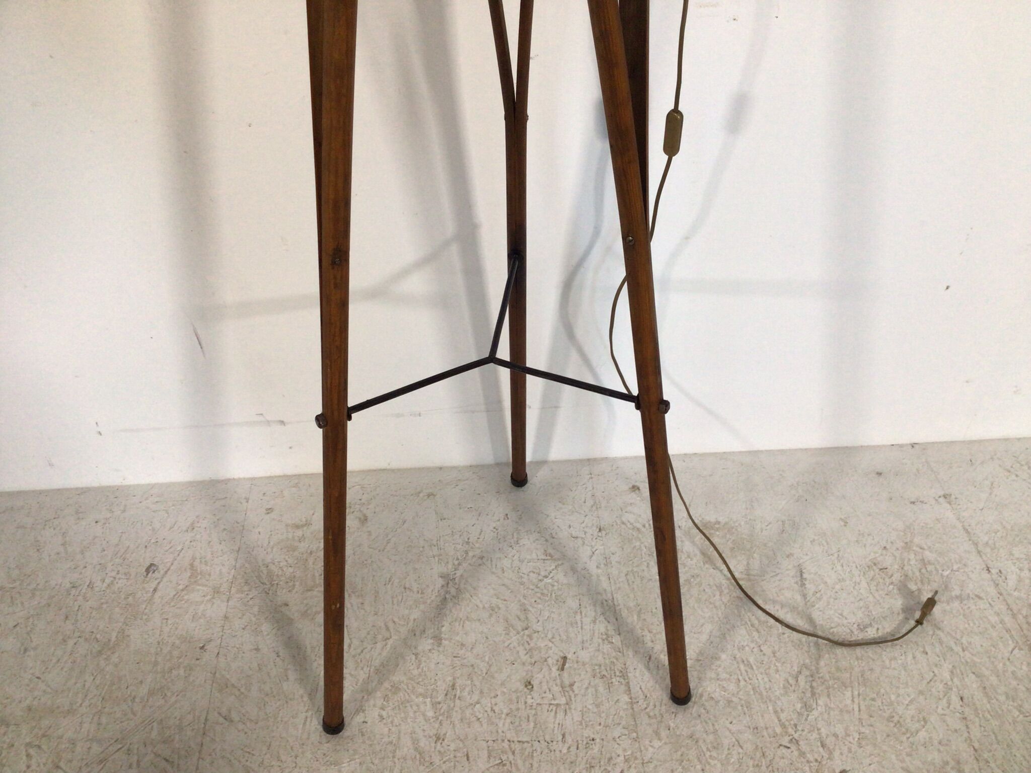 theater spot on wooden tripod