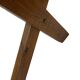 Vintage Dining Table Pinewood 60's Minimalist Dining Table