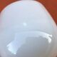 Footed cup / Opaline chalice White milk white