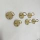 Set of 6 wall coat hooks by Schönbuch , 1970s Germany