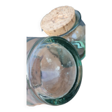 Set of 4 glass spice jars