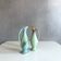 Bay ceramic vase 523-17, pastel, westgerman pottery, 50's interior