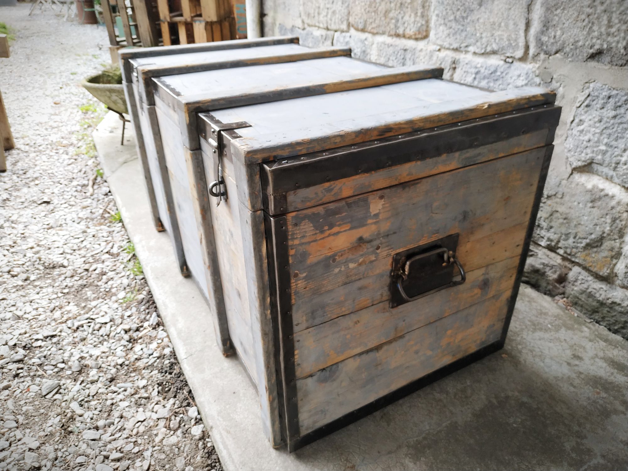 Malle de voyage coffre