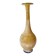 Black and Yellow Scavo Glass Bottle Vase attr. to Gino Cenedese, Italy