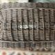 Bressan basket in old wicker, with handles and closure