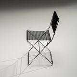 Set of 4 Adjustable Chairs by De Marco & Rebolini for Robots, Italy, 1970s