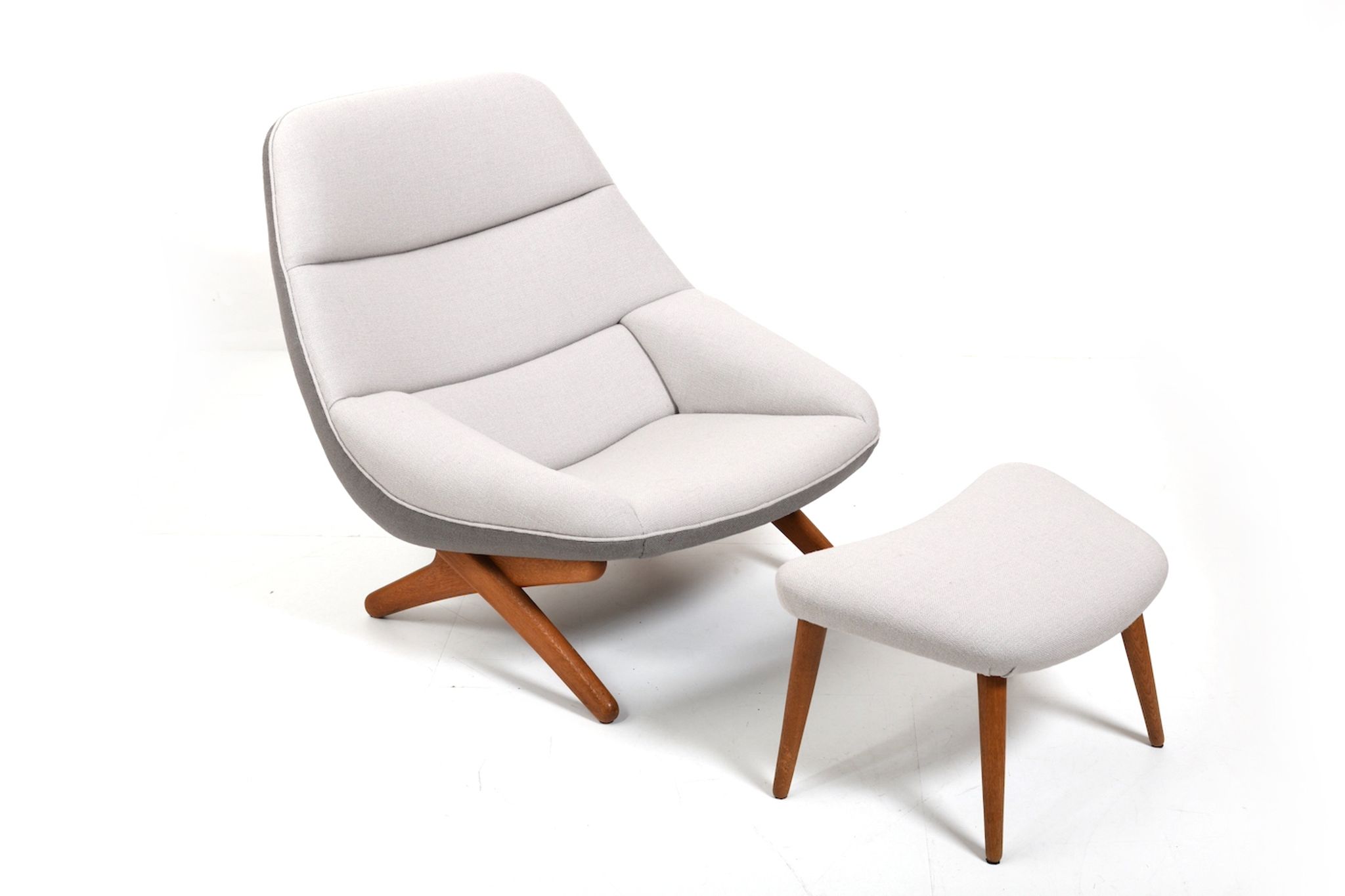 Fauteuil modèle 'ML91' de Illum Wikkelsø, années 1950