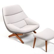 Fauteuil modèle 'ML91' de Illum Wikkelsø, années 1950