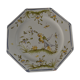 Decorative plate of moutiers