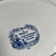 The Hunter Myott Blue Oval Dish