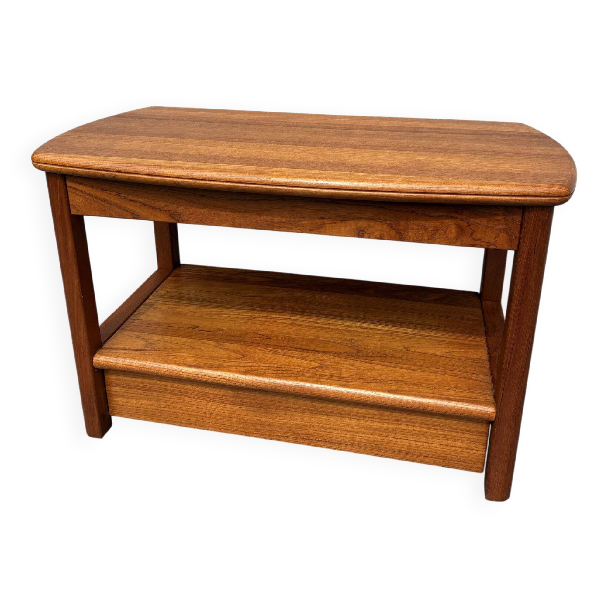 Sailing Stolefabrik teak coffee table with drawers, Denmark, 1960s