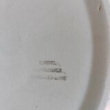 Plate Esterel charcoal salins baths
