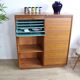 Vintage curtain cabinet 1960 Sweden
