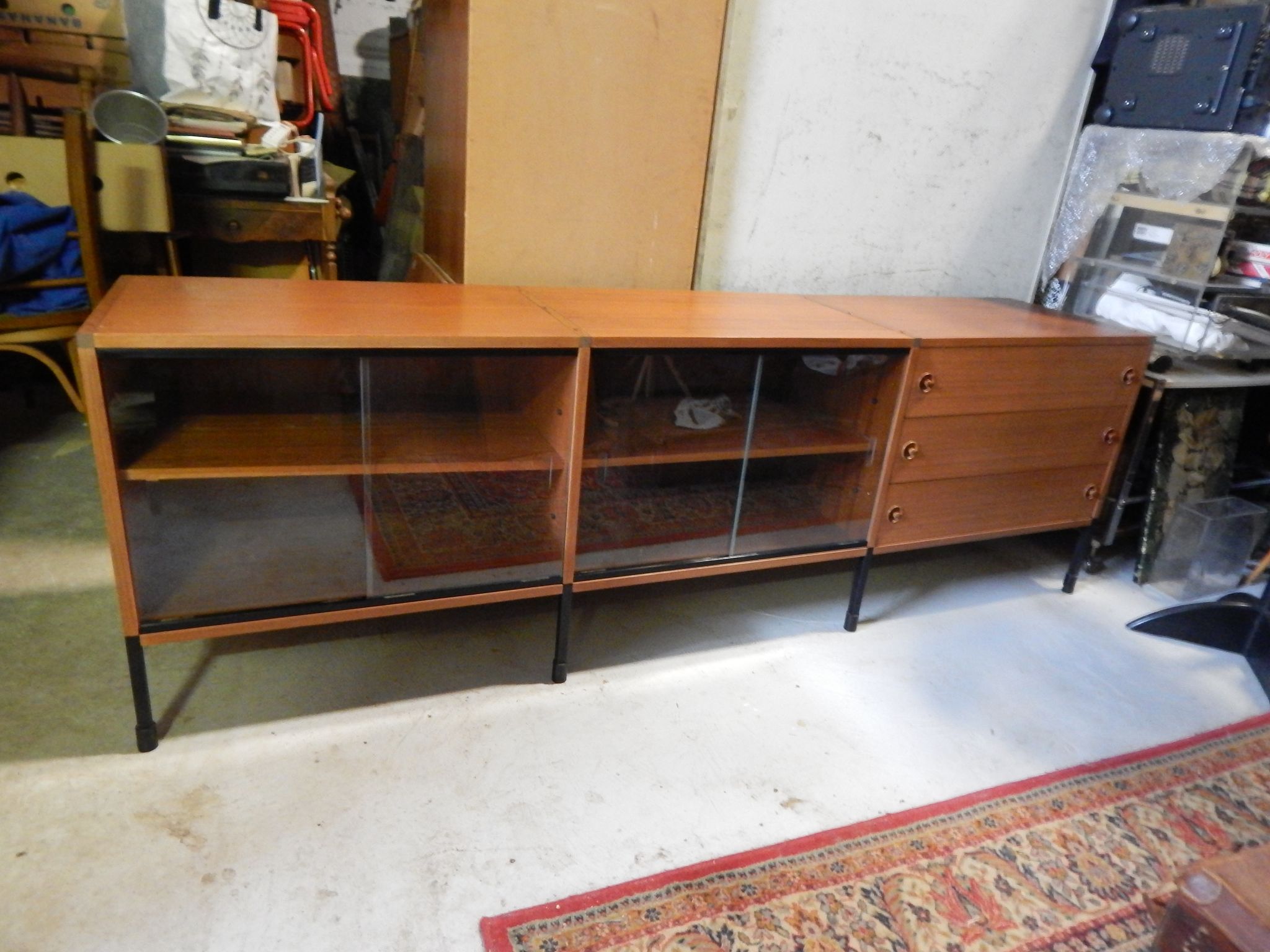 vintage enfilade by ARP minvielle design Guariche-Motte-Mortier year 50
