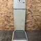Old pharmacy scale TESTUT metal white + tray gray vintage