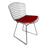 Vintage Bertoia side chair in chrome