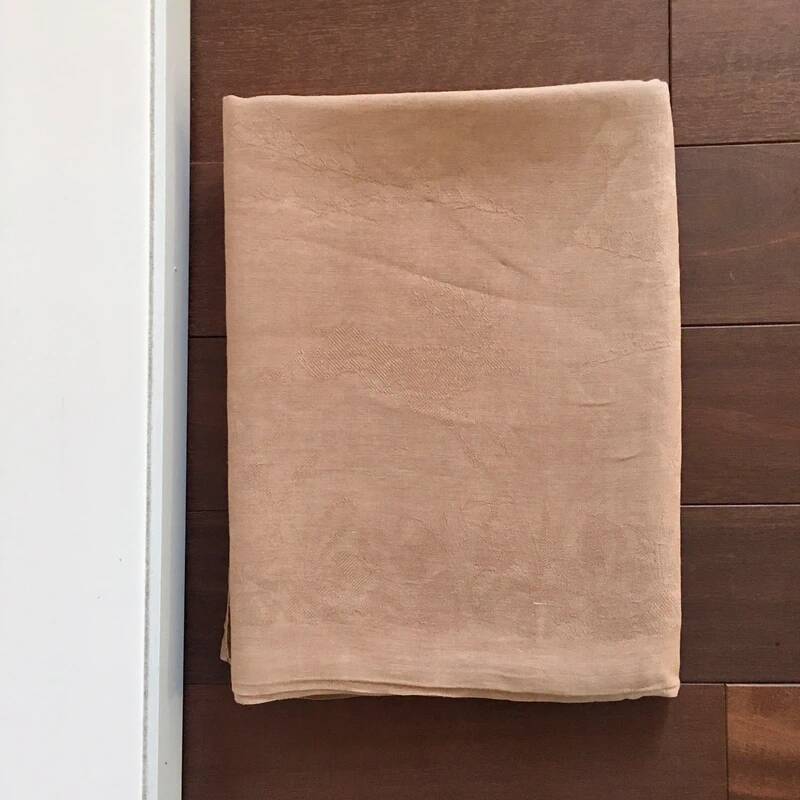 Damask Tablecloth Old Hunting Embroidered S V 150x230 cm