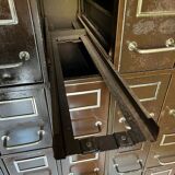 Iron workshop furniture with drawers