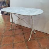 Table de bistrot dessus marbre