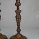 Pair of French copper candlesticks, 19th century