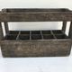 Former wooden wine box 10 bottles marking 1953 vintage