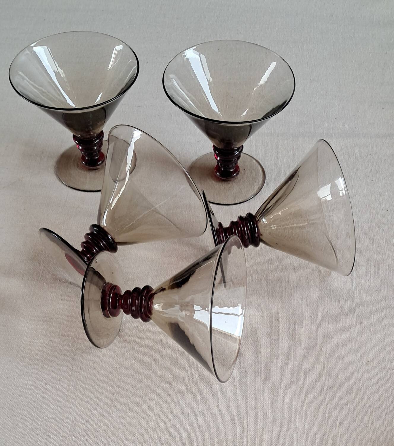 Cocktail glasses