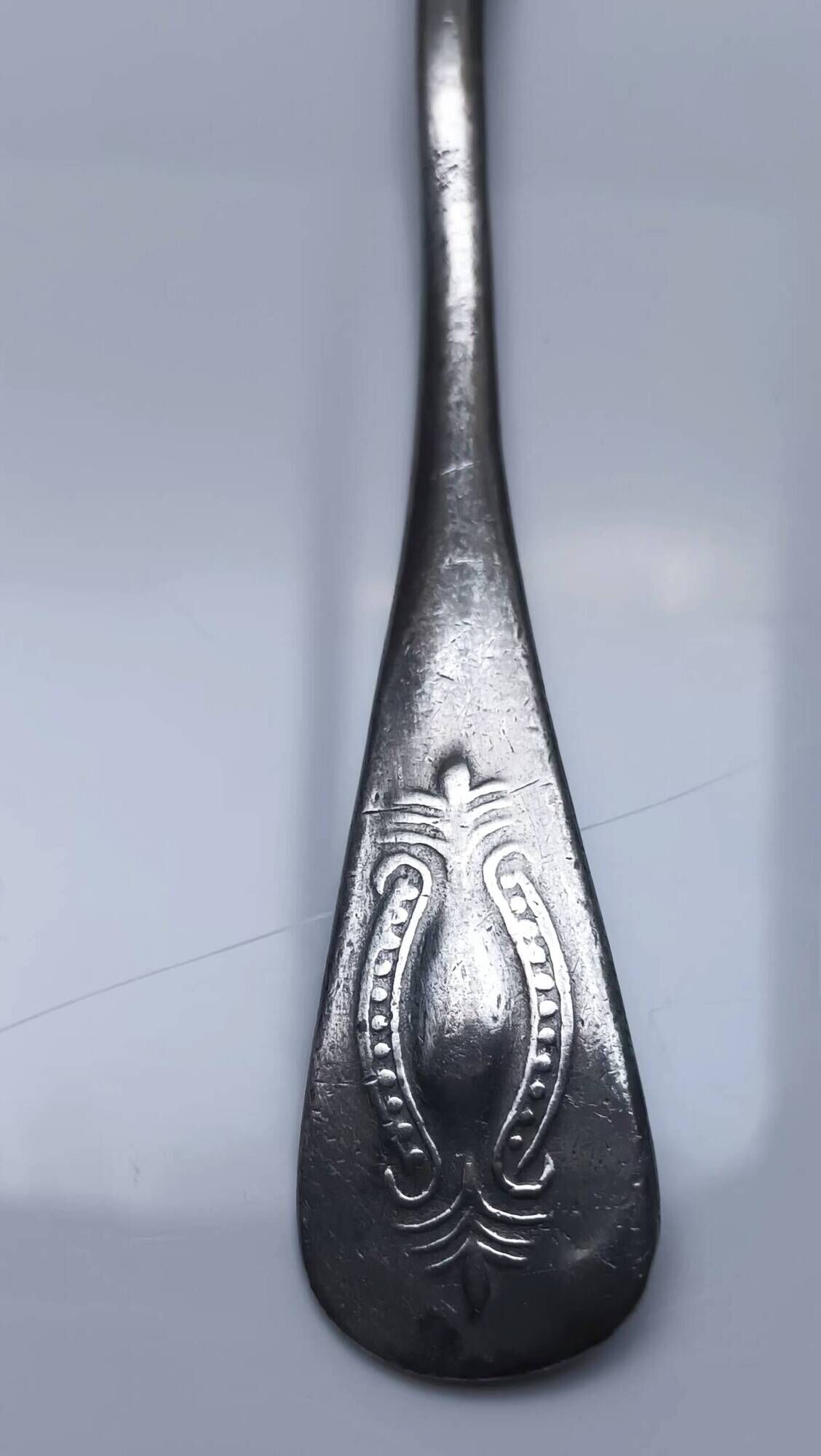 3 antique stew spoons from the 18th century