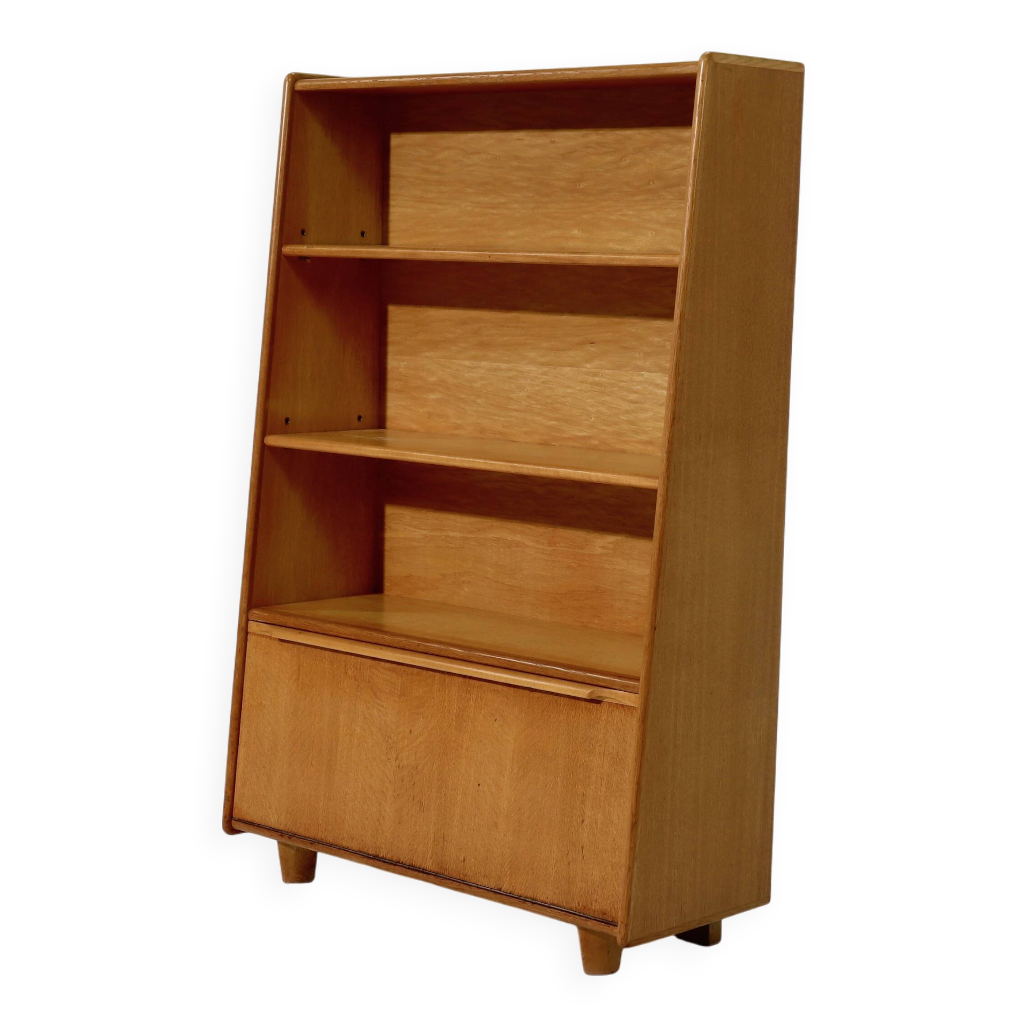 Oak Series Bookcase Model BE04 by Cees Braakman for Pastoe 1950s