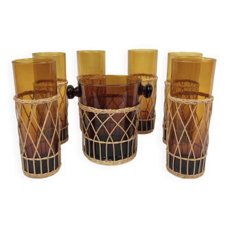 Service à verres vintage