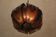 Brutalist pendant light, Denmark 1970s