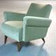 Fauteuil club années 50 60 déjà restauré