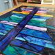 Vintage ceramic coffee table 1m60