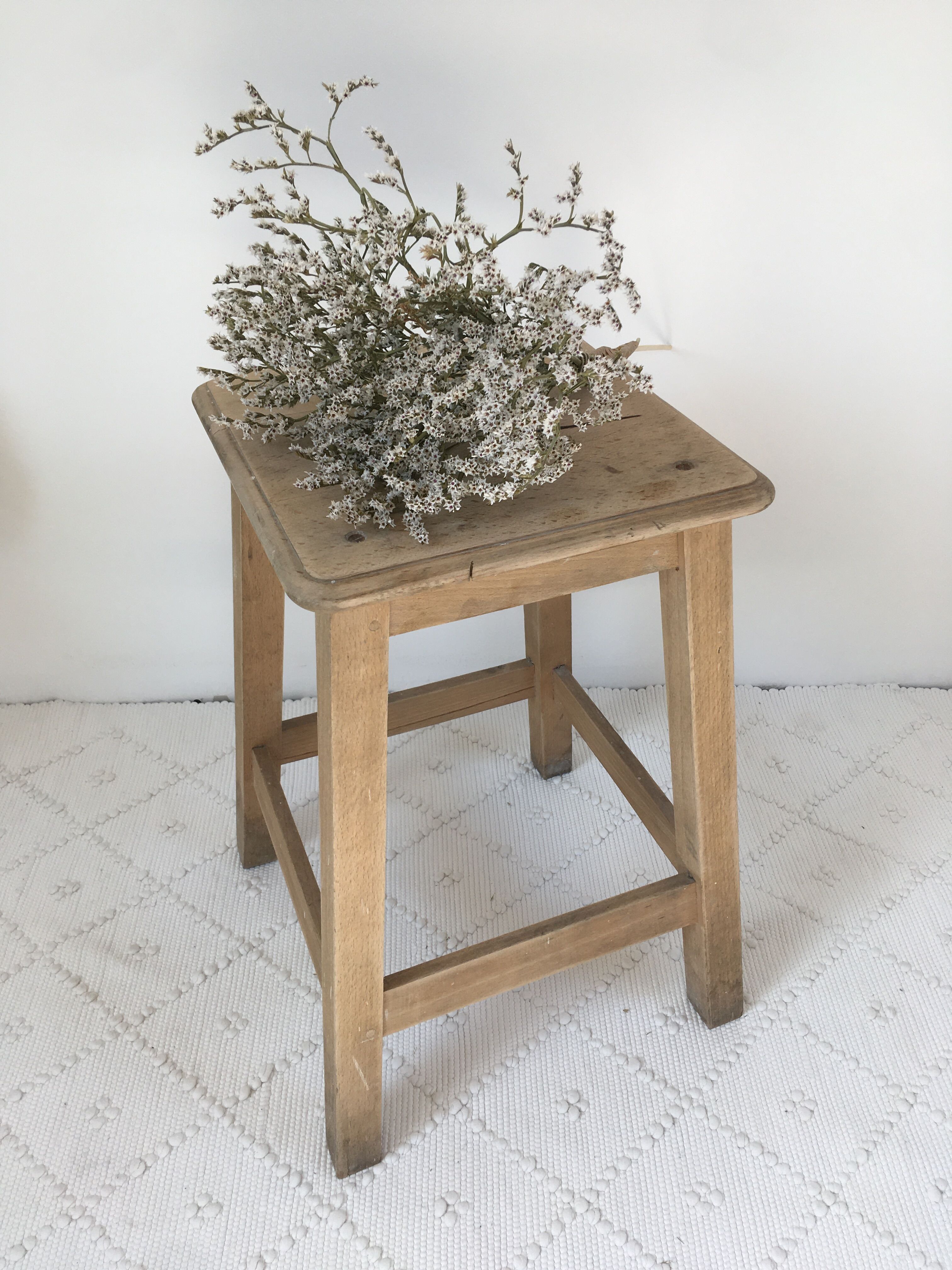Wooden painter's stool