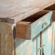 Antique sky blue chest of drawers (c.1920) #20