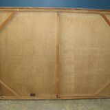 Vintage tapestry by Robert Debiève "The Bird Seller"