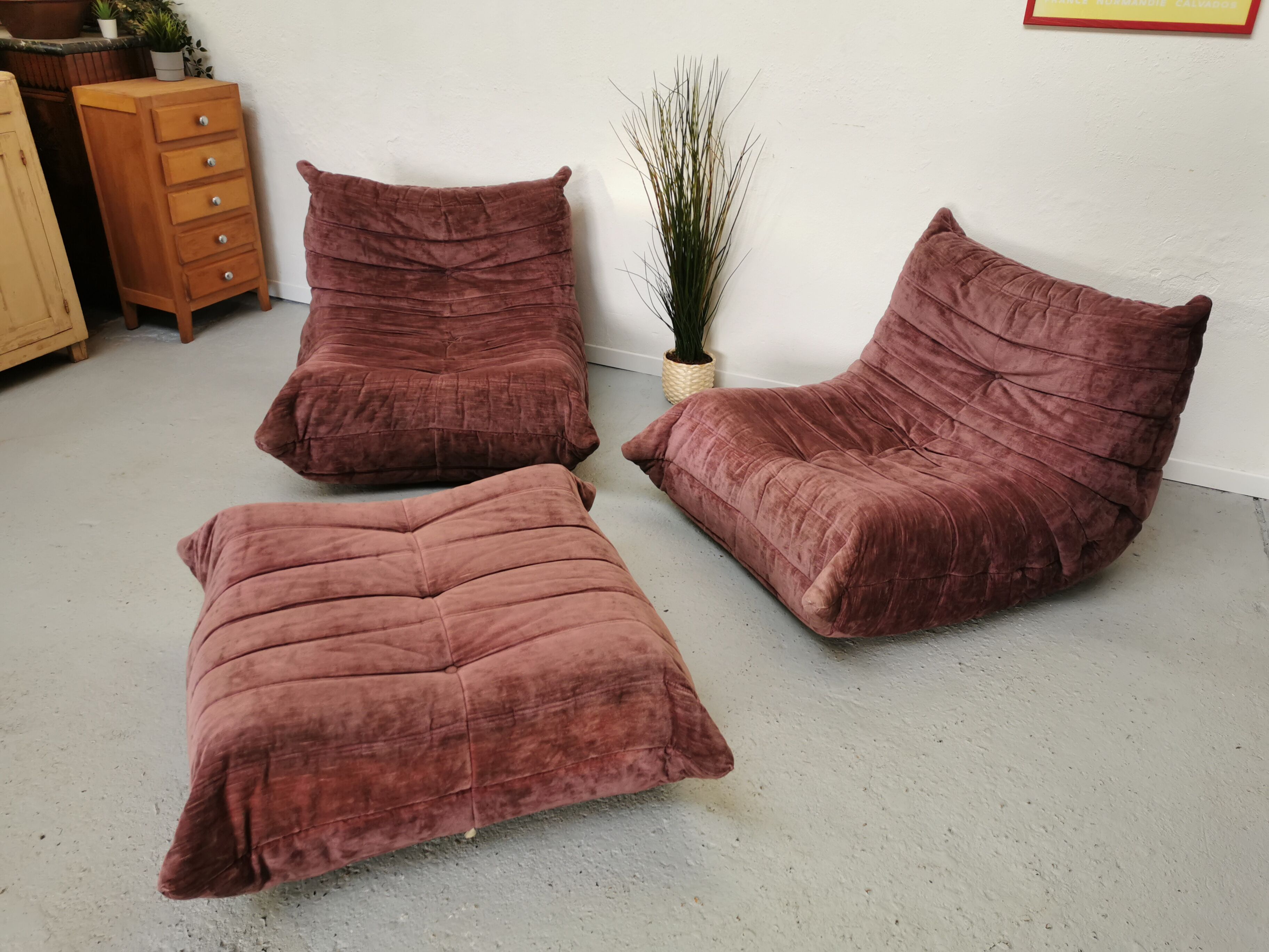 Togo low chair by Michel Ducaroy