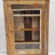 Vitrine en teck