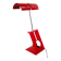 Mauro Martini, red 'Picchio' woodpecker table lamp, F.lli Martini Italy 1970s