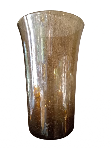 Blown glass vase