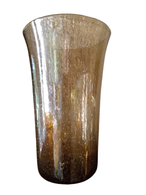 Vase en verre soufflé