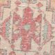 4x8 Red & Yellow Pastel Vintage Rug, 117x254Cm SK 20718